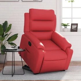 Verstellbarer Aufsteh-Ledersessel in Rot von , Sessel - Ref: Foro24-3205047, Preis: 283,58 €, Rabatt: %