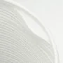 Cesta de almacenaje con tapa algodón blanco y negro Ø40x35 cm de , Cestas - Ref: Foro24-358499, Precio: 37,68 €, Descuento: %