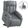 Reclining and lift chair in gray faux leather by , Armchairs - Ref: Foro24-3205267, Price: 291,02 €, Discount: %