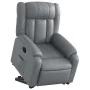 Reclining and lift chair in gray faux leather by , Armchairs - Ref: Foro24-3205267, Price: 291,02 €, Discount: %