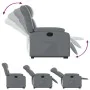 Reclining and lift chair in gray faux leather by , Armchairs - Ref: Foro24-3205267, Price: 291,02 €, Discount: %