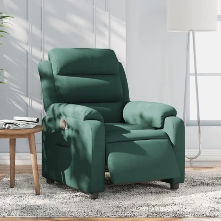 Elektrischer dunkelgrüner Samt-Fernsehsessel von , Sessel - Ref: Foro24-3205072, Preis: 261,25 €, Rabatt: %