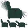 Elektrischer dunkelgrüner Samt-Fernsehsessel von , Sessel - Ref: Foro24-3205072, Preis: 261,25 €, Rabatt: %