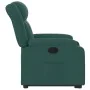 Sillón reclinable elevable tela verde oscuro de , Sillones - Ref: Foro24-3205322, Precio: 313,98 €, Descuento: %