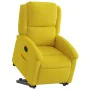 Sillón reclinable elevable terciopelo amarillo de , Sillones - Ref: Foro24-3204307, Precio: 282,46 €, Descuento: %