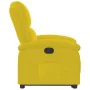 Sillón reclinable elevable terciopelo amarillo de , Sillones - Ref: Foro24-3204307, Precio: 282,46 €, Descuento: %