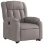 Sillón eléctrico reclinable elevable de tela gris taupe de , Sillones - Ref: Foro24-3205348, Precio: 362,59 €, Descuento: %