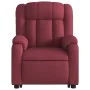 Sillón de masaje elevable eléctrico tela rojo tinto de , Sillones - Ref: Foro24-3205355, Precio: 354,77 €, Descuento: %