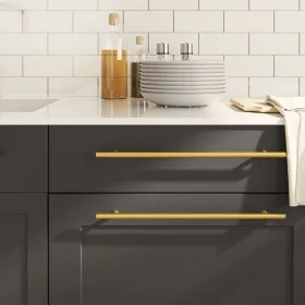 Schrankgriffe 10 Stück Edelstahl goldfarben 320 mm von , Schrankknöpfe und Griffe - Ref: Foro24-3203625, Preis: 38,48 €, Raba...