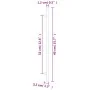 Cabinet handles 10 pcs stainless steel golden 320 mm by , Cabinet knobs and handles - Ref: Foro24-3203625, Price: 38,28 €, Di...