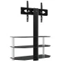 Mueble TV esquina 3 niveles para 32-70 pulgadas negro plateado de , Muebles TV - Ref: Foro24-358176, Precio: 137,47 €, Descue...