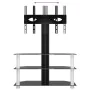 Mueble TV esquina 3 niveles para 32-70 pulgadas negro plateado de , Muebles TV - Ref: Foro24-358176, Precio: 137,47 €, Descue...