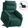 Sillón eléctrico reclinable elevable de terciopelo verde oscuro de , Sillones - Ref: Foro24-3205116, Precio: 344,74 €, Descue...