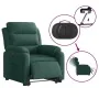 Dark green velvet electric reclining lift chair by , Armchairs - Ref: Foro24-3205116, Price: 338,57 €, Discount: %