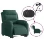 Sillón eléctrico reclinable elevable de terciopelo verde oscuro de , Sillones - Ref: Foro24-3205116, Precio: 344,74 €, Descue...