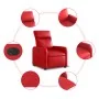 Elektrischer Relaxsessel aus rotem Kunstleder. von , Sessel - Ref: Foro24-3206740, Preis: 278,34 €, Rabatt: %