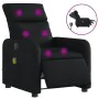 Elektrischer verstellbarer Massagesessel aus schwarzem Kunstleder. von , Sessel - Ref: Foro24-3206742, Preis: 274,77 €, Rabat...
