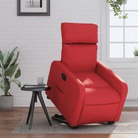 Electric lift chair in red artificial leather by , Armchairs - Ref: Foro24-3206768, Price: 359,09 €, Discount: %
