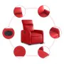 Sillón elevable eléctrico cuero artificial rojo de , Sillones - Ref: Foro24-3206768, Precio: 344,90 €, Descuento: %