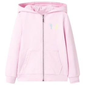 Light pink children's hoodie with hood size 140 by , Kids T-shirts - Ref: Foro24-10853, Price: 18,69 €, Discount: %