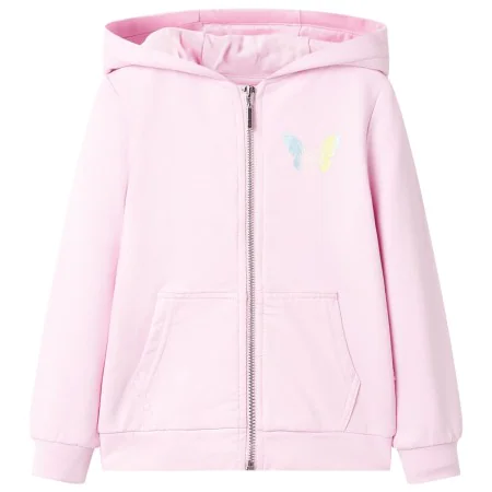 Light pink children's hoodie with hood size 140 by , Kids T-shirts - Ref: Foro24-10853, Price: 18,69 €, Discount: %