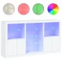 Sideboard mit weißen LED-Lichtern 181,5x37x100 cm von , Sideboards - Ref: Foro24-3209177, Preis: 237,08 €, Rabatt: %