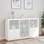 Sideboard mit weißen LED-Lichtern 181,5x37x100 cm von , Sideboards - Ref: Foro24-3209177, Preis: 237,08 €, Rabatt: %