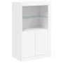 Sideboard mit weißen LED-Lichtern 181,5x37x100 cm von , Sideboards - Ref: Foro24-3209177, Preis: 237,08 €, Rabatt: %
