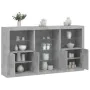 Sideboard mit LED-Lichtern in Betongrau 181,5x37x100 cm von , Sideboards - Ref: Foro24-3209180, Preis: 201,27 €, Rabatt: %