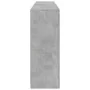 Sideboard with LED lights in concrete gray 181.5x37x100 cm by , Sideboards - Ref: Foro24-3209180, Price: 201,27 €, Discount: %