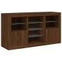 Sideboard mit LED-Lichtern in Eichenbraun 123x37x67 cm. von , Sideboards - Ref: Foro24-3209085, Preis: 147,96 €, Rabatt: %