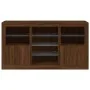 Sideboard mit LED-Lichtern in Eichenbraun 123x37x67 cm. von , Sideboards - Ref: Foro24-3209085, Preis: 147,96 €, Rabatt: %