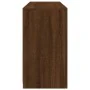 Sideboard with LED lights in brown oak 123x37x67 cm by , Sideboards - Ref: Foro24-3209064, Price: 154,69 €, Discount: %
