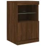 Sideboard mit LED-Lichtern in Eichenbraun 123x37x67 cm. von , Sideboards - Ref: Foro24-3209064, Preis: 154,69 €, Rabatt: %