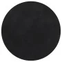 Alfombra de pelo corto suave lavable HUARTE negro Ø 120 cm de , Alfombras - Ref: Foro24-375124, Precio: 57,63 €, Descuento: %