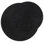 Alfombra de pelo corto suave lavable HUARTE negro Ø 120 cm de , Alfombras - Ref: Foro24-375124, Precio: 57,63 €, Descuento: %