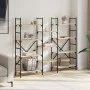 Engineered wood bookshelf in Sonoma oak, 160x28.5x136.5 cm by , Bookcases and shelves - Ref: Foro24-838874, Price: 103,41 €, ...