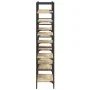Engineered wood bookshelf in Sonoma oak, 160x28.5x136.5 cm by , Bookcases and shelves - Ref: Foro24-838874, Price: 103,41 €, ...