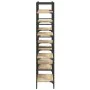 Regal aus Sonoma-Eichen-Ingenieurholz 160x28,5x136,5 cm von , Bücherregale und Regale - Ref: Foro24-838874, Preis: 103,39 €, ...