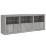 Sideboard mit LED-Lichtern in Sonoma-Grau 181,5x37x67 cm. von , Sideboards - Ref: Foro24-3209007, Preis: 245,87 €, Rabatt: %