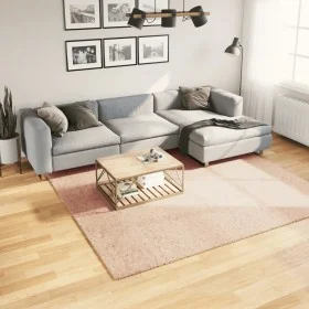 Kurzer, weicher, waschbarer Teppich HUARTE in Rosa, 240x240 cm. von , Teppiche - Ref: Foro24-375158, Preis: 113,59 €, Rabatt: %