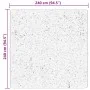 Kurzer, weicher, waschbarer Teppich HUARTE in Rosa, 240x240 cm. von , Teppiche - Ref: Foro24-375158, Preis: 115,63 €, Rabatt: %
