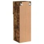 Mueble para TV con luces LED roble ahumado 30,5x30x90 cm de , Muebles TV - Ref: Foro24-837009, Precio: 51,92 €, Descuento: %