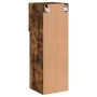 TV stand with smoked oak finish and LED lights 30.5x30x90 cm by , TV Furniture - Ref: Foro24-837009, Price: 51,92 €, Discount: %
