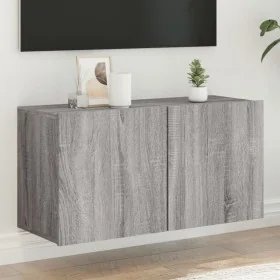 Mueble para TV de pared gris Sonoma 80x30x41 cm de , Muebles TV - Ref: Foro24-836962, Precio: 56,16 €, Descuento: %