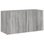 Mueble para TV de pared gris Sonoma 80x30x41 cm de , Muebles TV - Ref: Foro24-836962, Precio: 56,16 €, Descuento: %