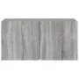Wall-mounted TV stand in Sonoma gray, 80x30x41 cm by , TV Furniture - Ref: Foro24-836962, Price: 56,16 €, Discount: %