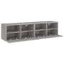 Wall-mounted TV units 2 pcs gray Sonoma wood 60x30x30 cm by , TV Furniture - Ref: Foro24-836865, Price: 71,98 €, Discount: %