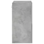 Wall-mounted TV furniture 2 units gray wood concrete 40.5x30x60 cm by , TV Furniture - Ref: Foro24-836917, Price: 74,90 €, Di...