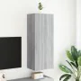 Wand-TV-Möbel aus grauem Sonoma-Ingenieurholz 40,5x30x102 cm von , TV-Möbel - Ref: Foro24-836936, Preis: 68,12 €, Rabatt: %